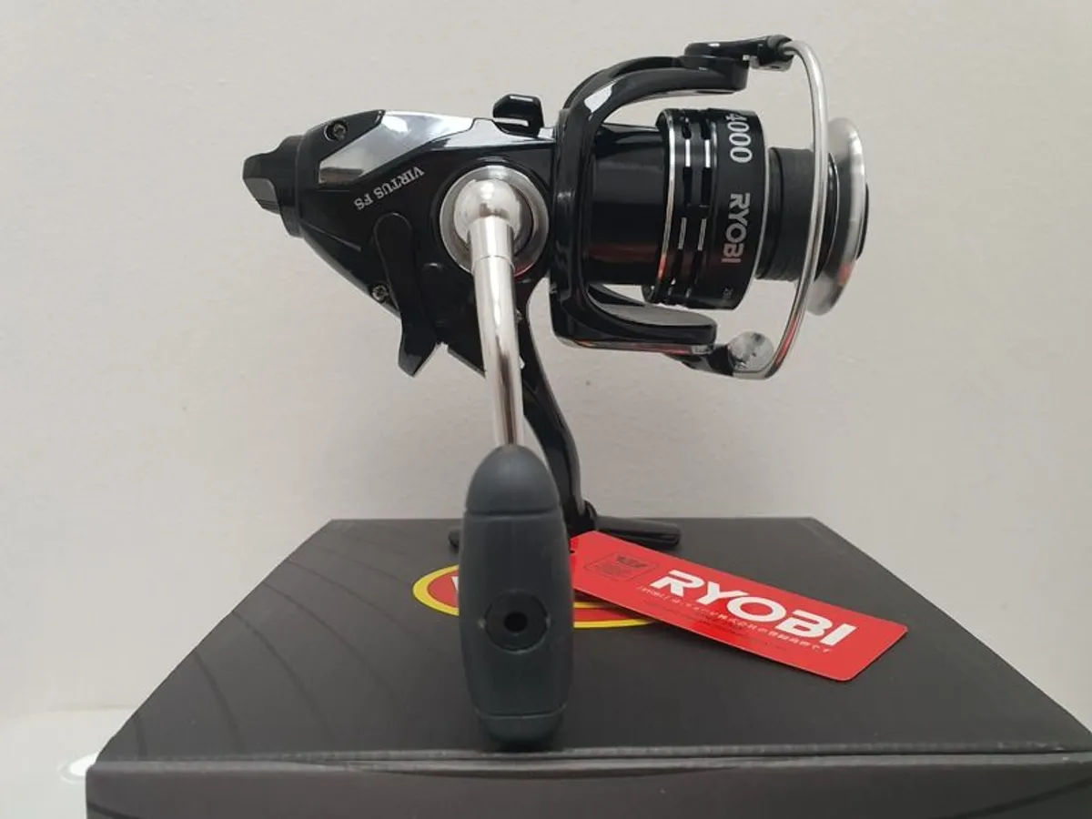 NEW - Ryobi Virtus FS 4000 Freerunner (Baitrunner) Carp Fishing Reel - Pike Tench Bream Feeder Method Pellet Dumbells Hybrid Roach - Image 1