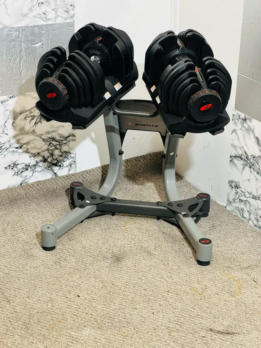 40kG Bowflex SelectTech Adjustable Dumbbells - Image 2