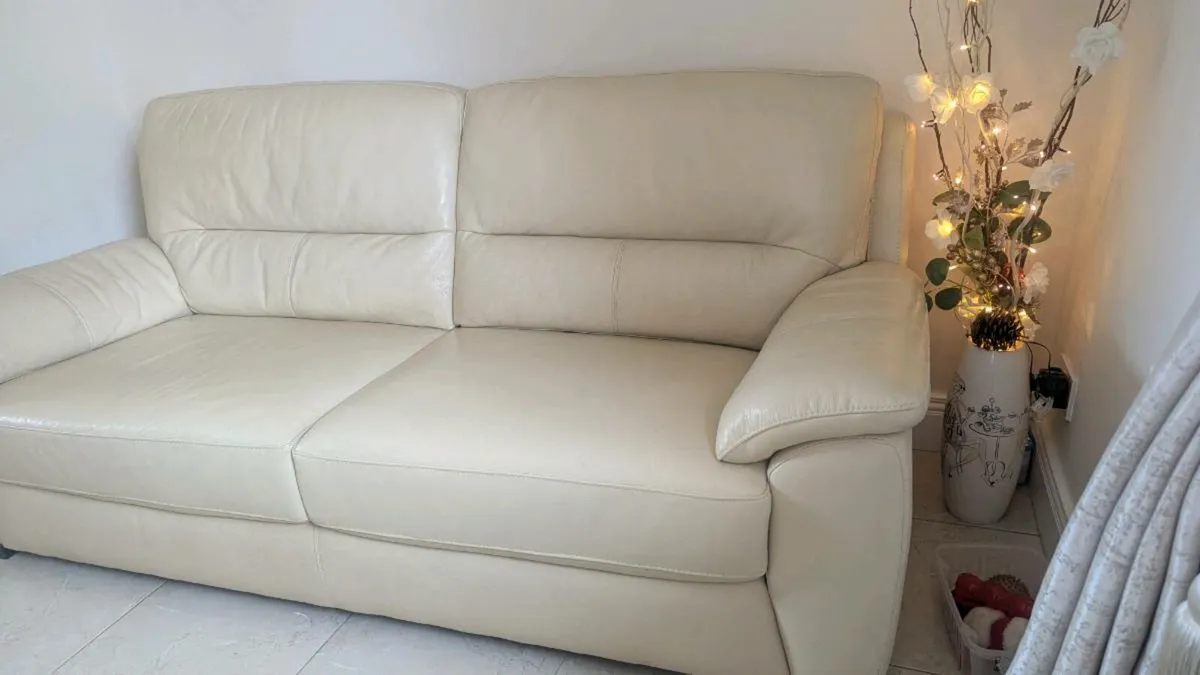 Leather sofa - Image 3