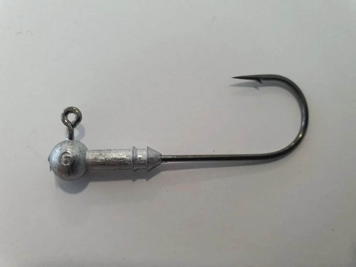New - Strong Kamatsu Jig Heads 6/0 with weight 6g - Pike Perch Trout Salmon Bass Cod Pollock - Image 2
