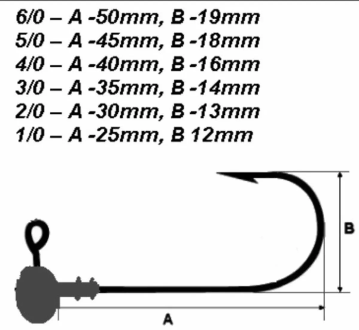 New - Strong Kamatsu Jig Heads 6/0 with weight 6g - Pike Perch Trout Salmon Bass Cod Pollock - Image 4