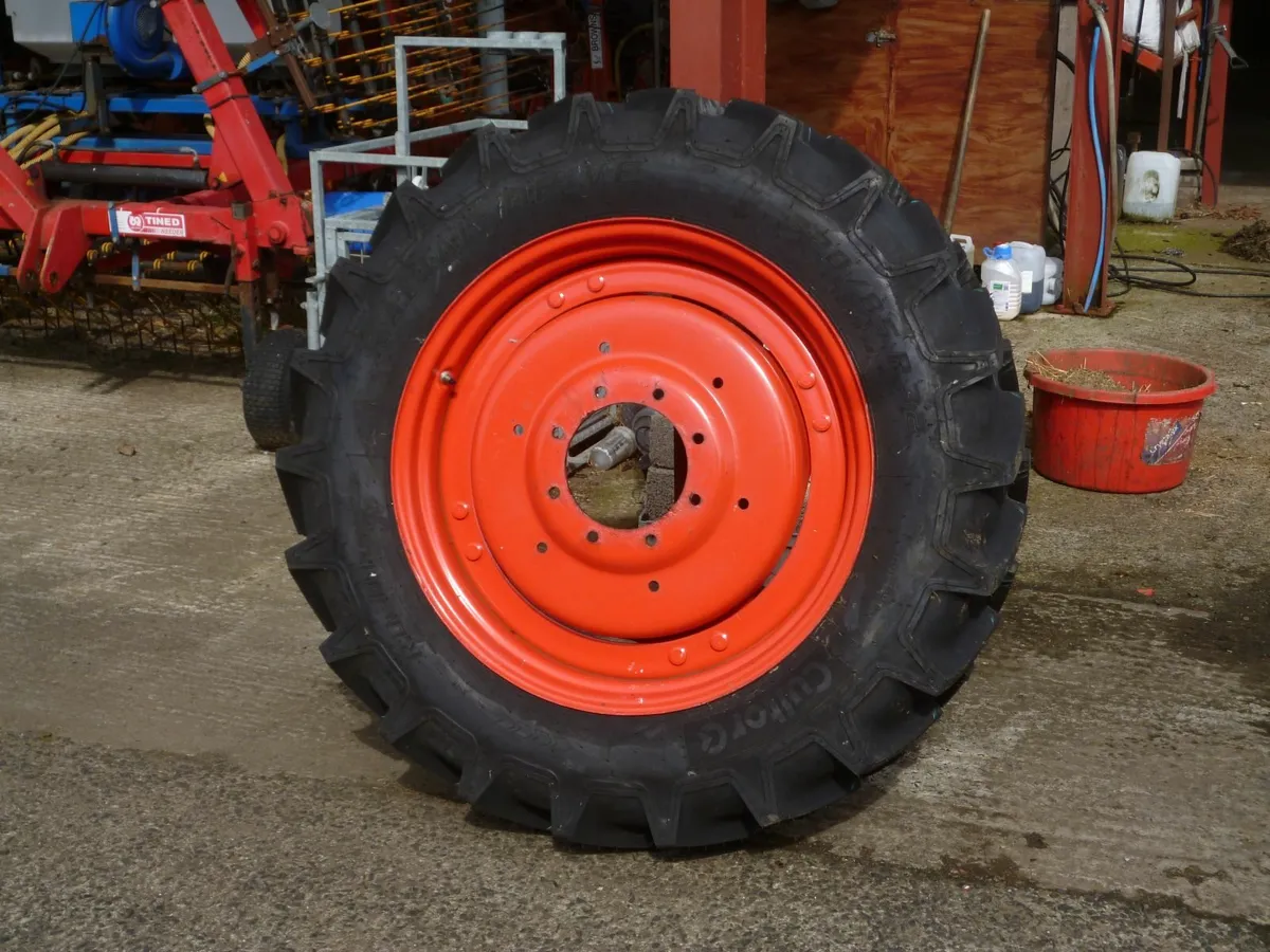 Tractor Tyres c/w Rims - Image 1