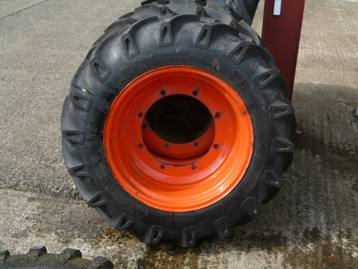 Tractor Tyres c/w Rims - Image 4