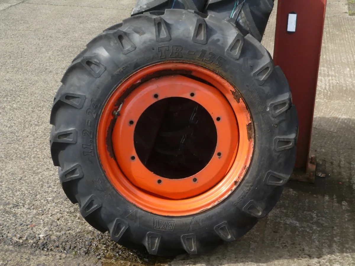 Tractor Tyres c/w Rims - Image 2