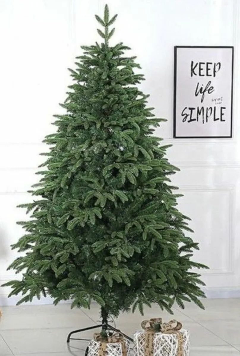 Full PE 7ft Super Realistic Artificial Christmas - Image 1