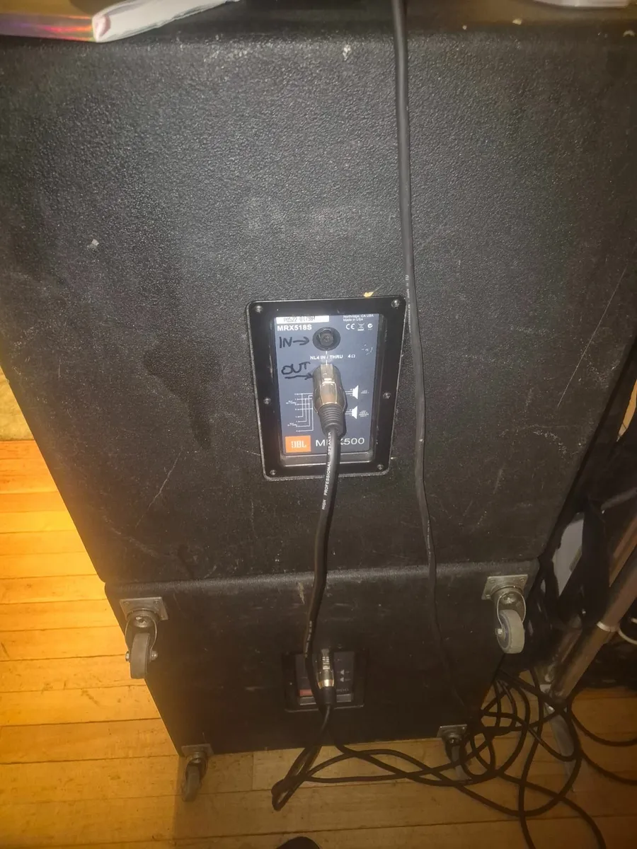 Jbl mrx tops and subs - Image 2