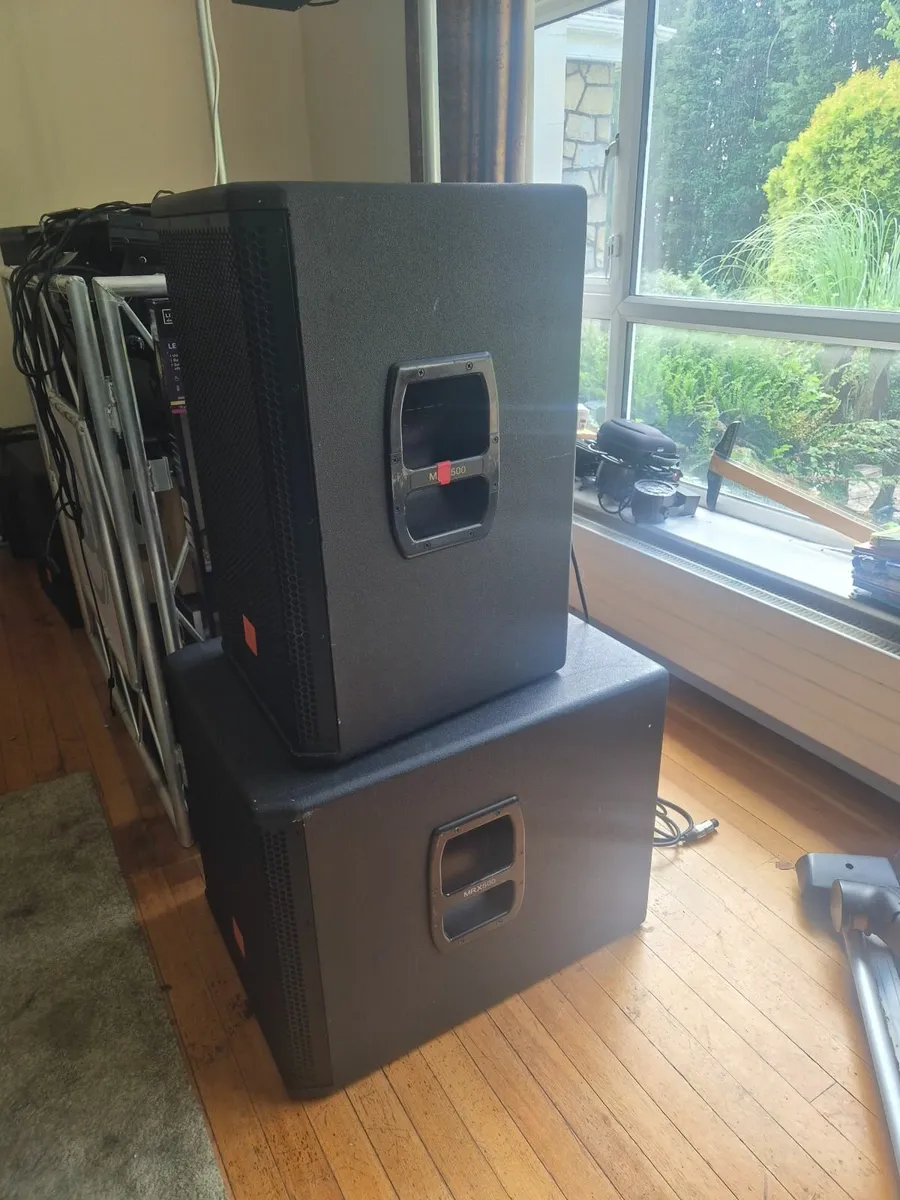 Jbl mrx tops and subs - Image 4