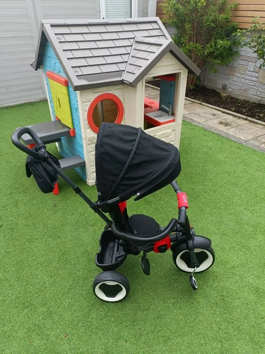 QPlay RITO EVA Trike: Black/Red; Rare; Barely Used - Image 3