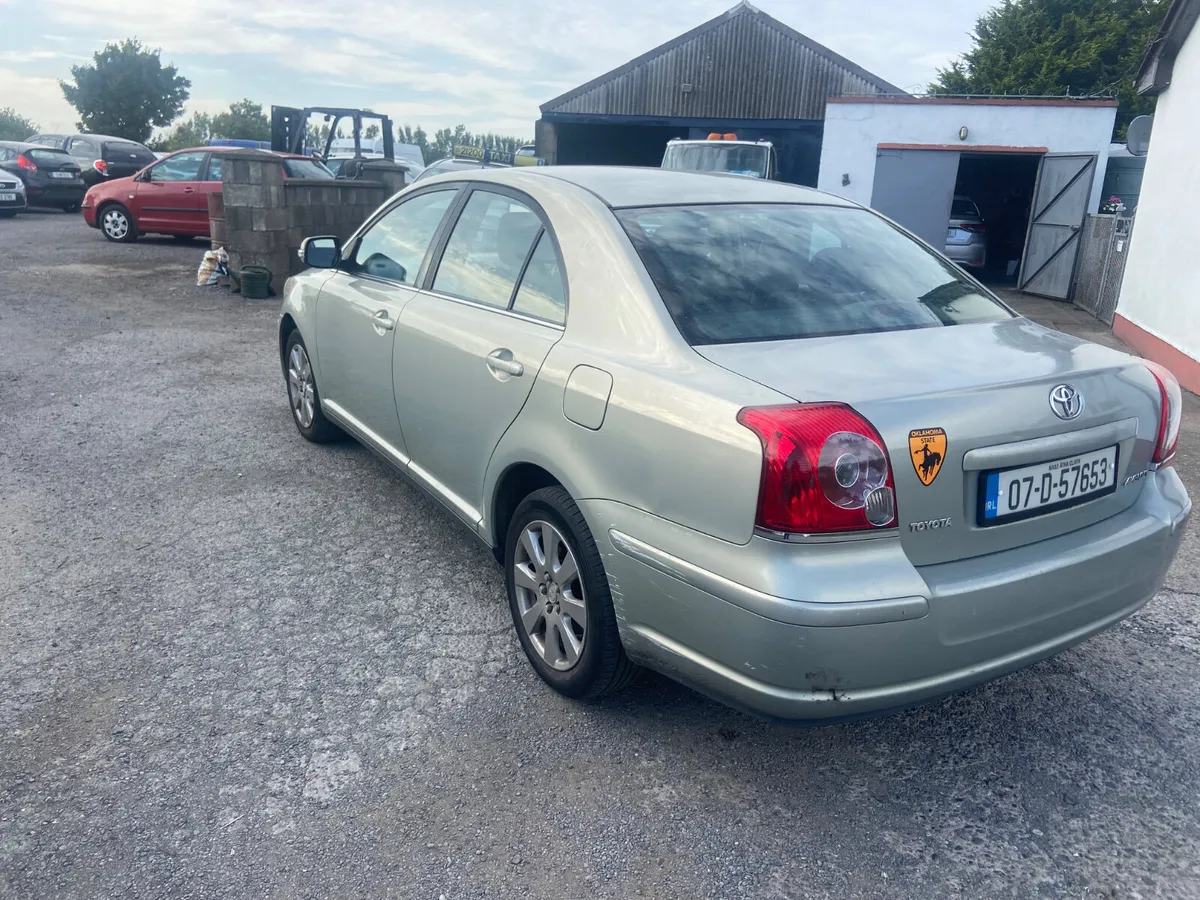 Toyota Avensis 2007new nct 9/26 - Image 3