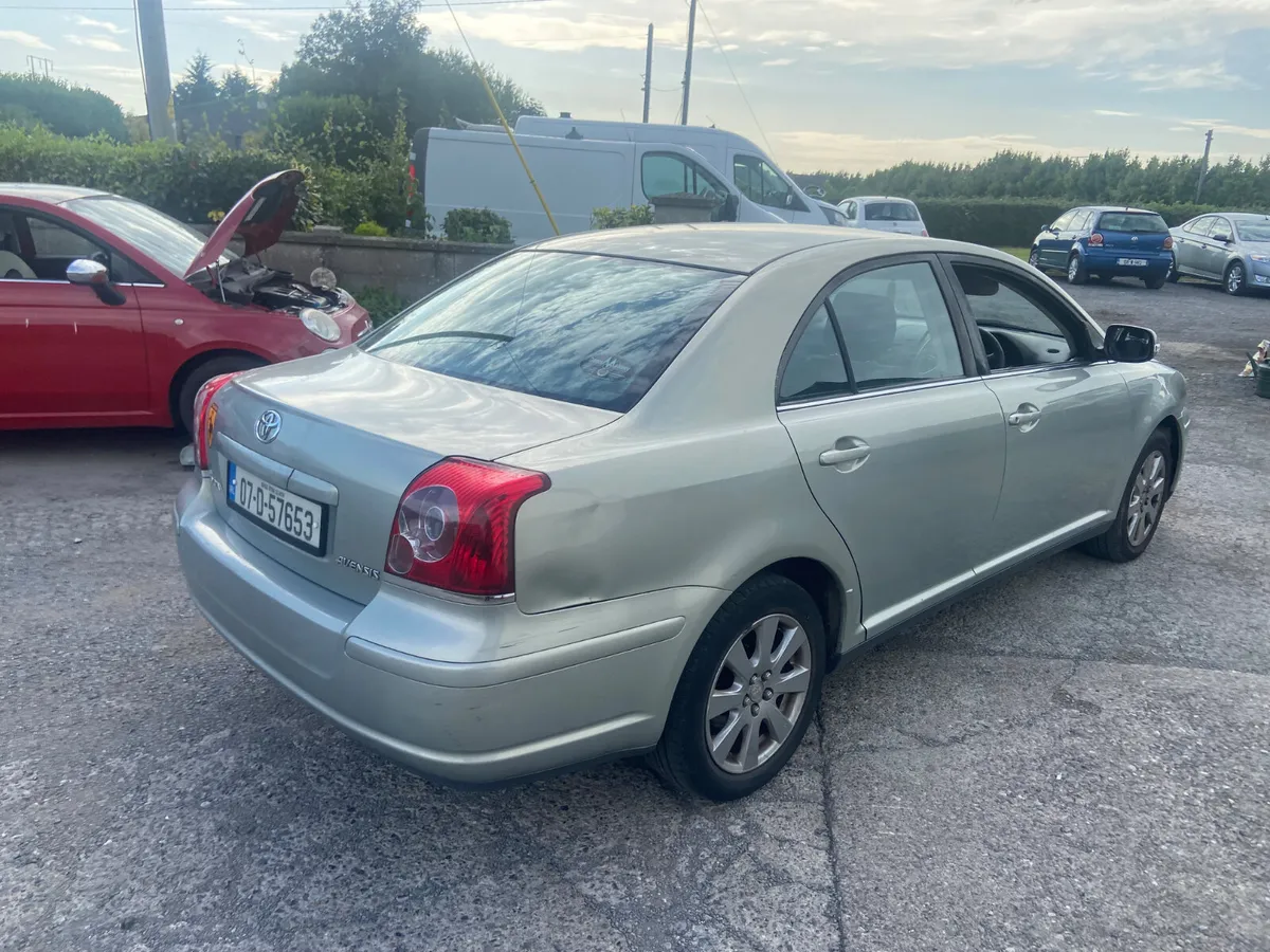 Toyota Avensis 2007new nct 9/26 - Image 4