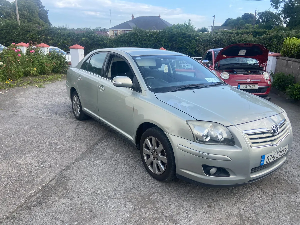 Toyota Avensis 2007new nct 9/26 - Image 2