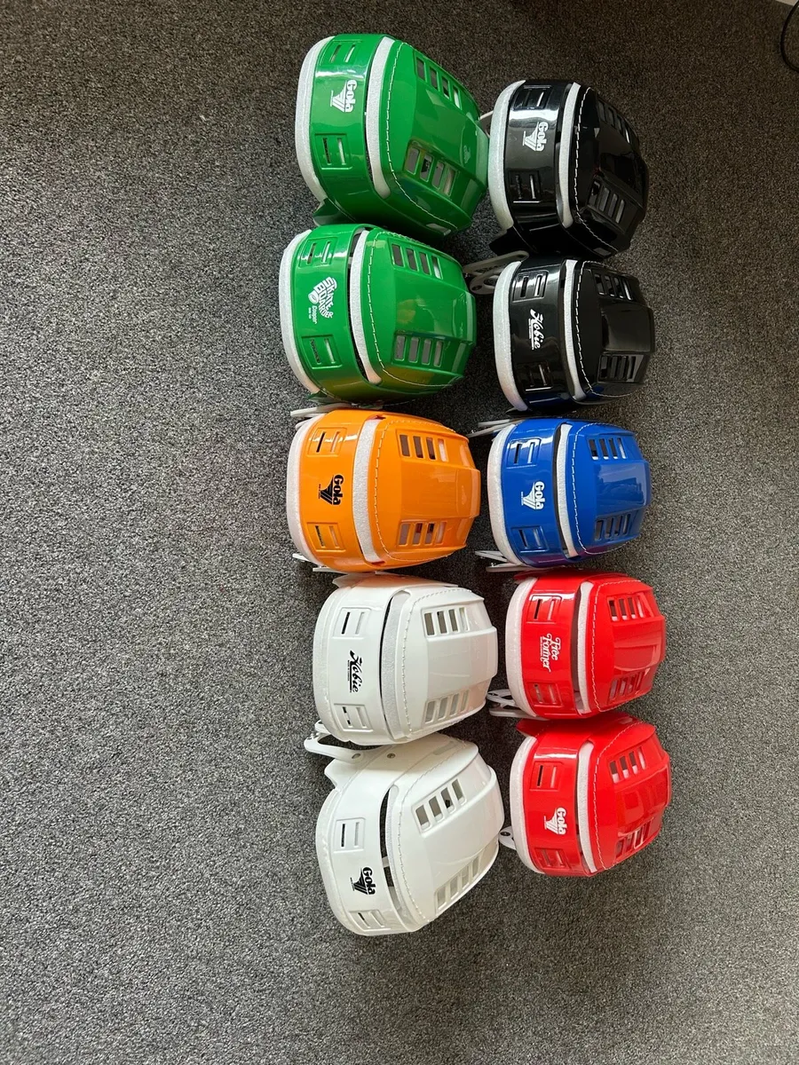 Retro old style hurling helmets - Image 1