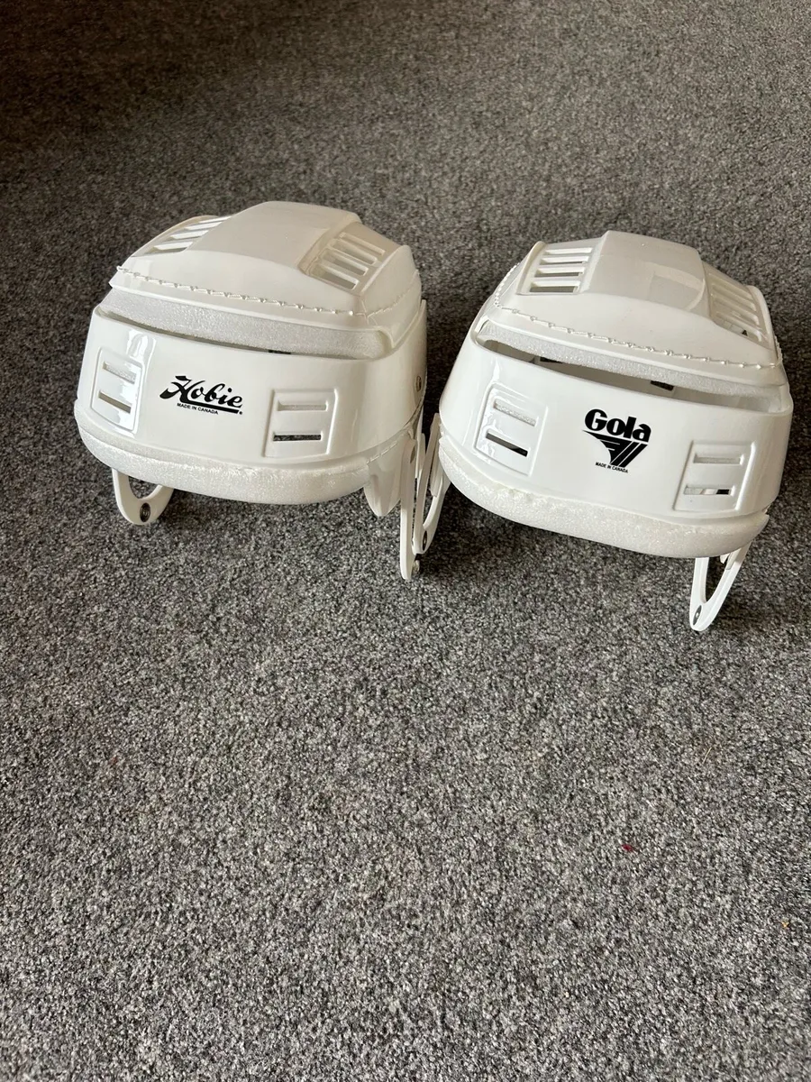 Retro old style hurling helmets - Image 3