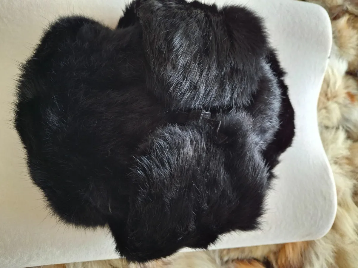SOVIET  FUR RABBIT HAT - Image 2