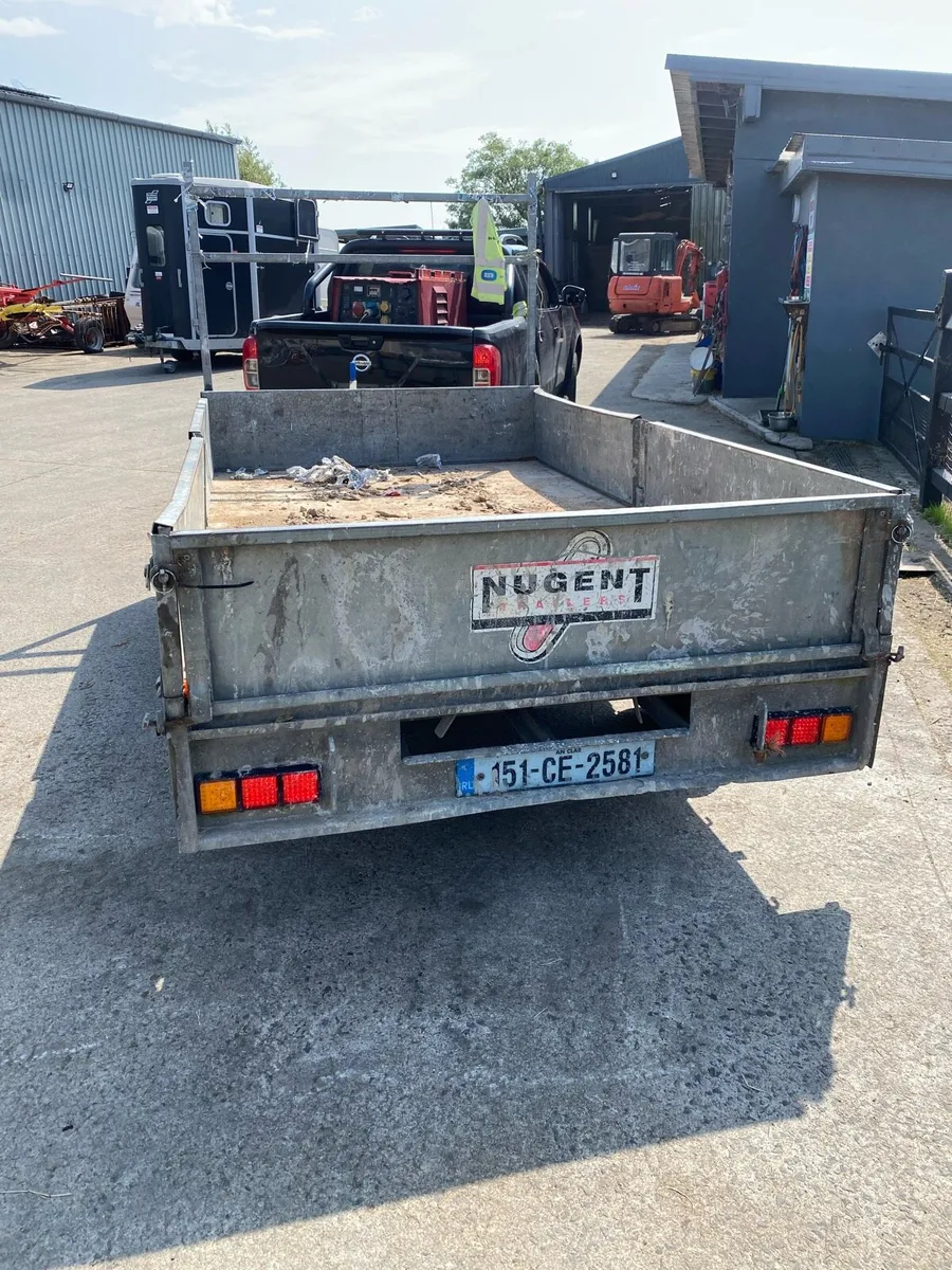 Nugent 10x6 drop side trailer - Image 2