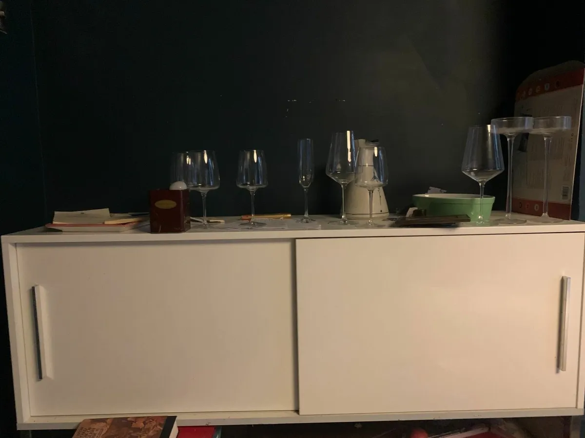 white ikea cabinet - Image 1
