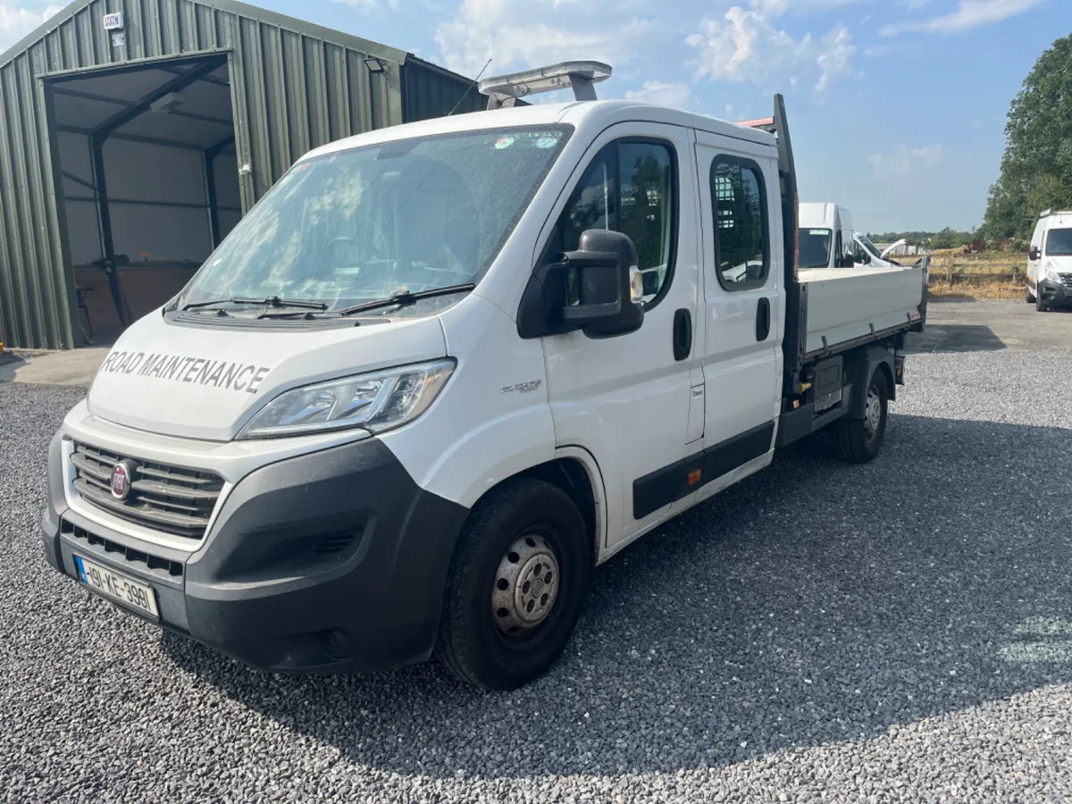 Fiat Ducato C/Cab 3 Way Tipper 2.3L Diesel 130BHP - Image 1