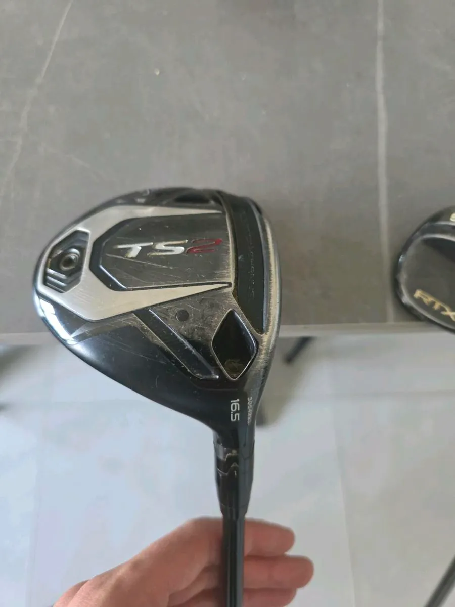 Titleist ts2 3 wood and Cleveland RTX4 LOB WEDGE - Image 1
