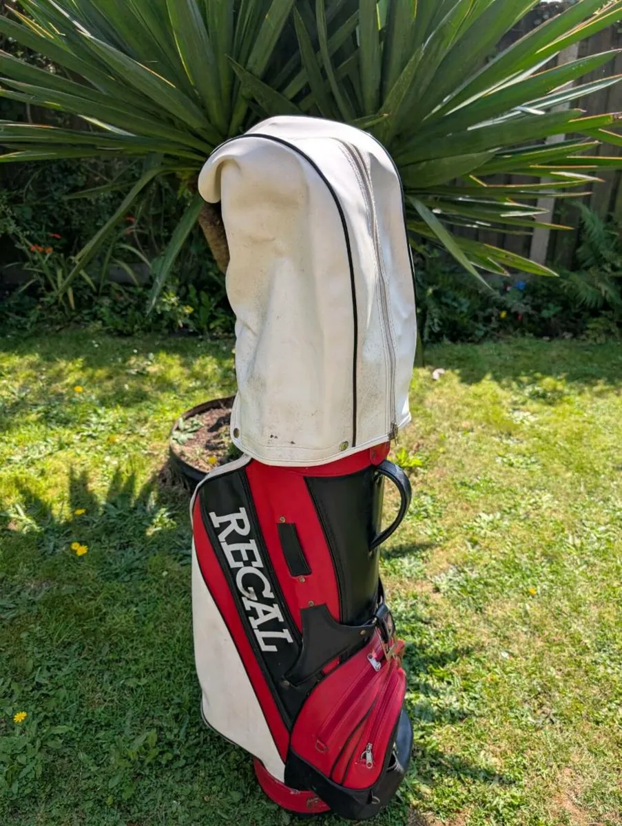 Gorgeous regal Golf bag and some clubs - Image 2