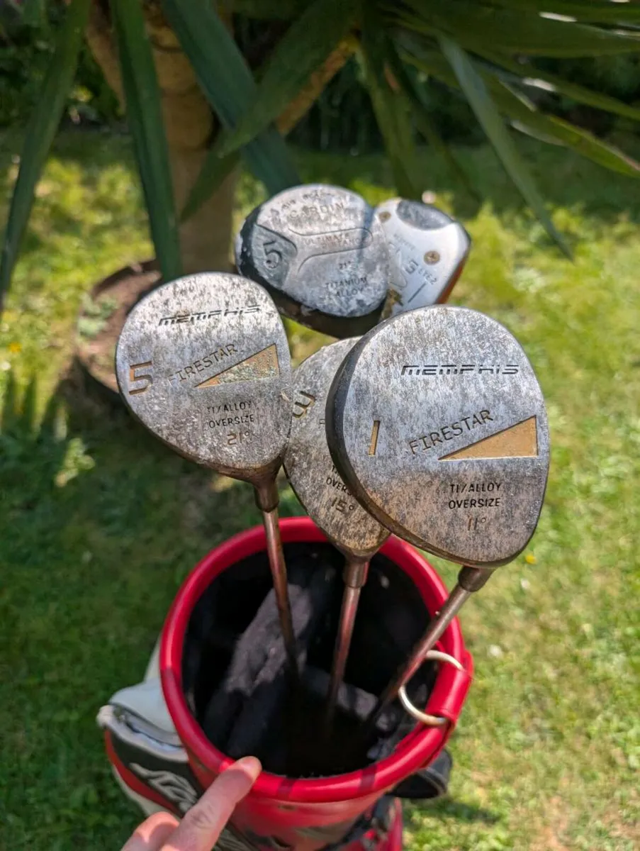 Gorgeous regal Golf bag and some clubs - Image 4