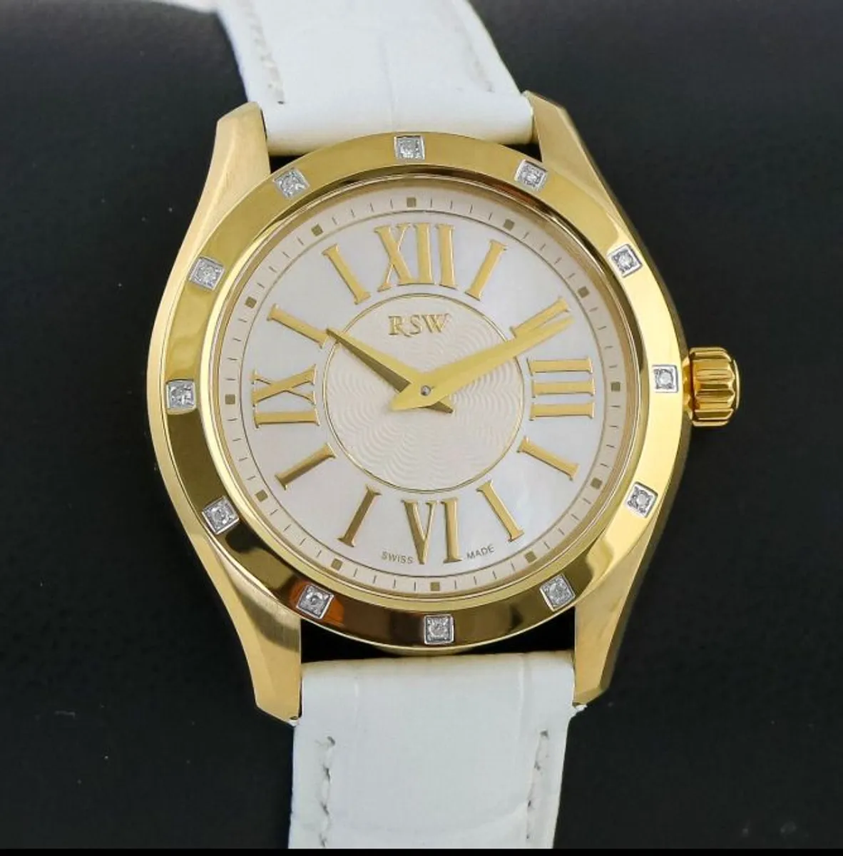 Ladies Swiss RSW Diamond Watch - Image 2