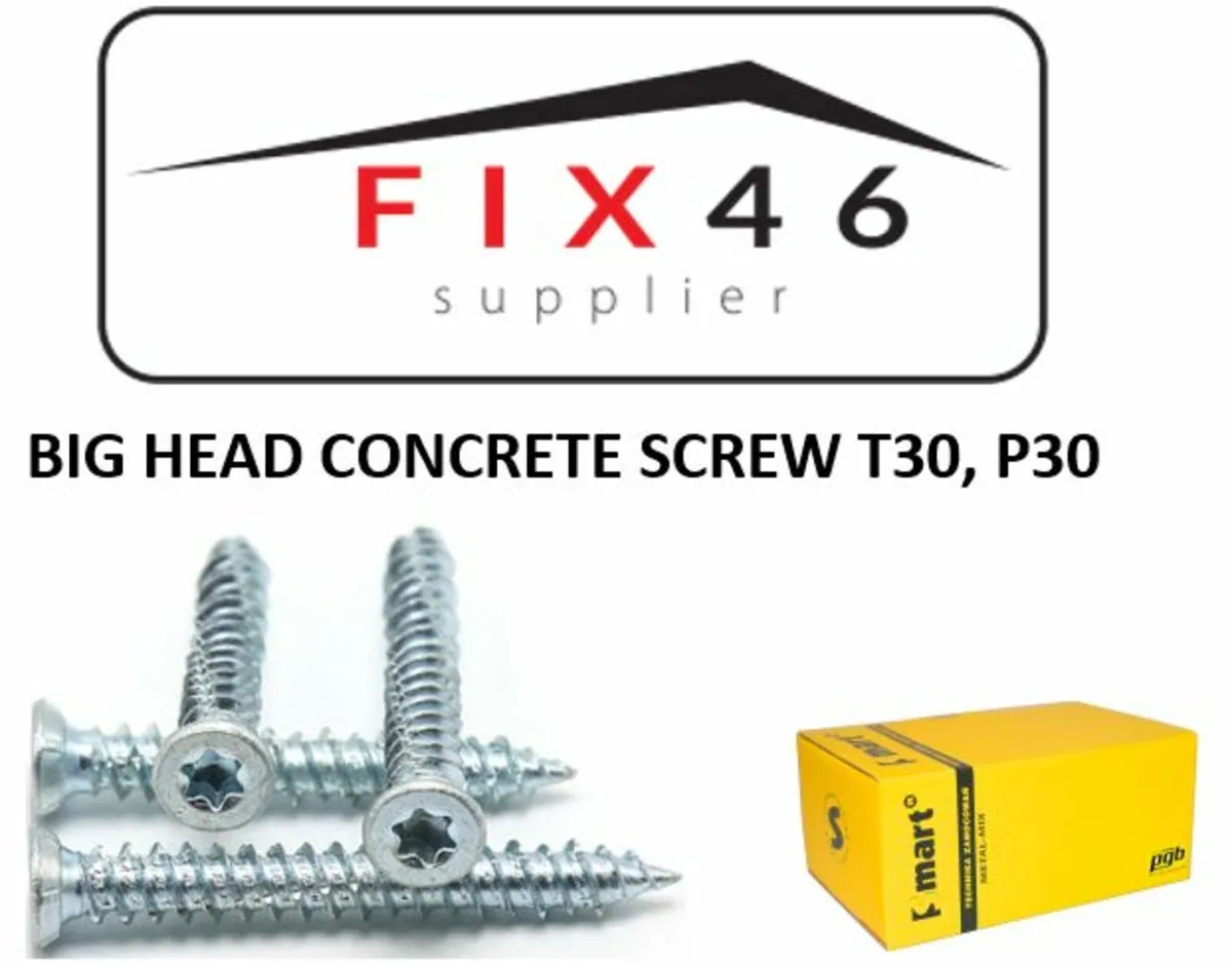 Concrete Screws- various sizes, BEST PRICES!!!! - Image 3