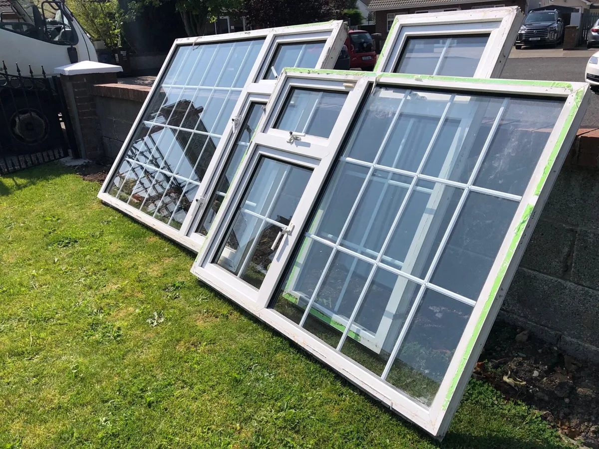 8 pvc georgian windows - Image 1