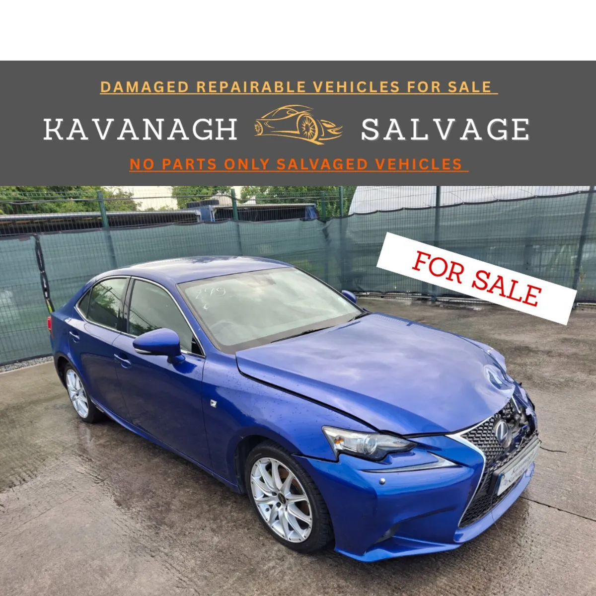 *162 Lexus IS 300H F Sport  Automatic - Image 1