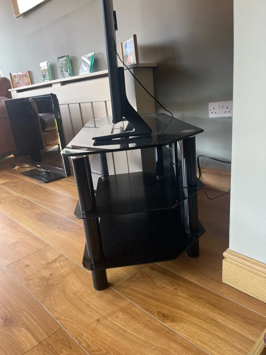 Black TV stand - Image 2