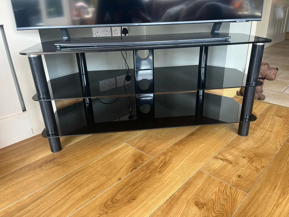 Black TV stand - Image 3