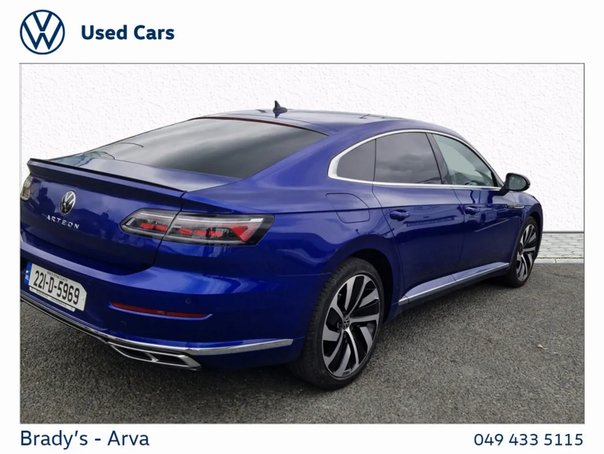 Volkswagen Arteon R-LINE 2.0 TDI 150BHP D7F 5DR AU - Image 3
