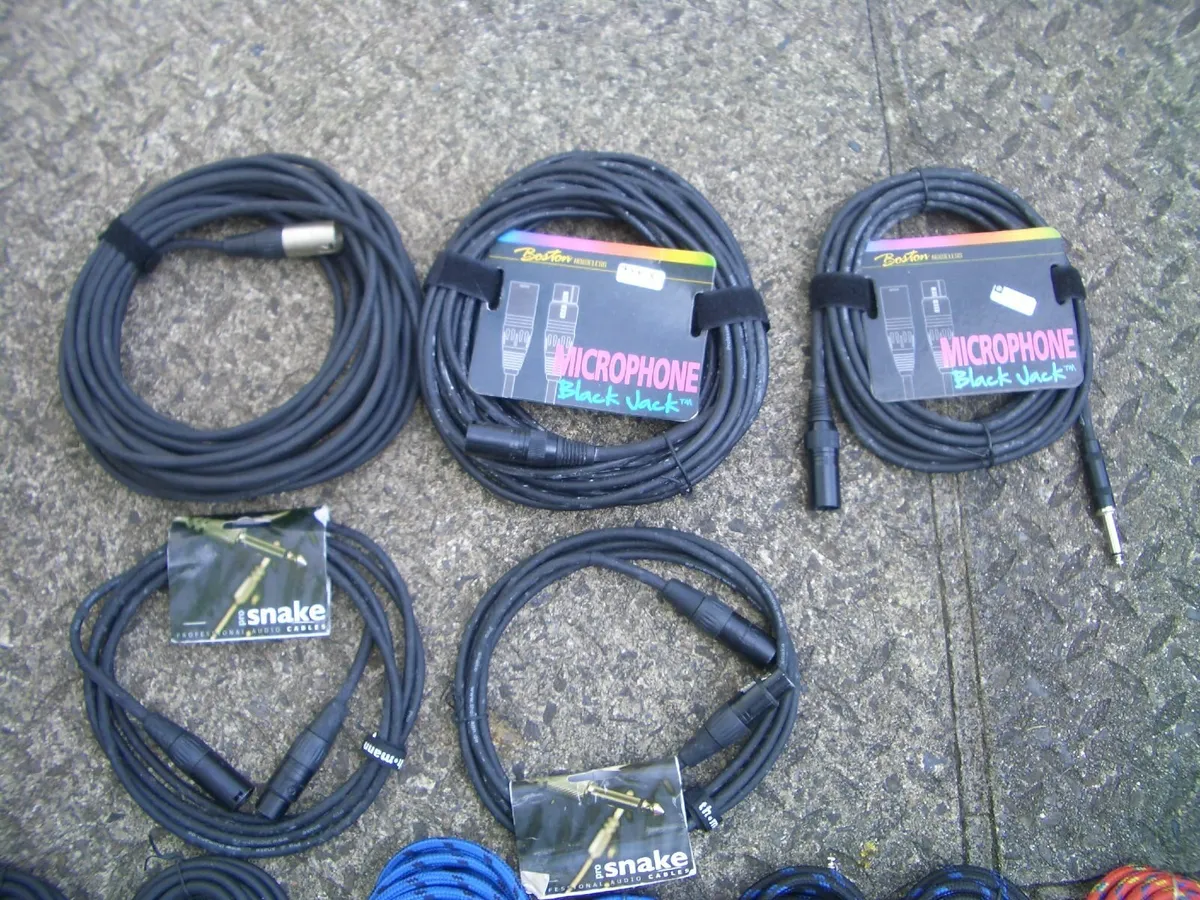 New Lead Cable- Microphone-Instrument- Power Leads - Image 3