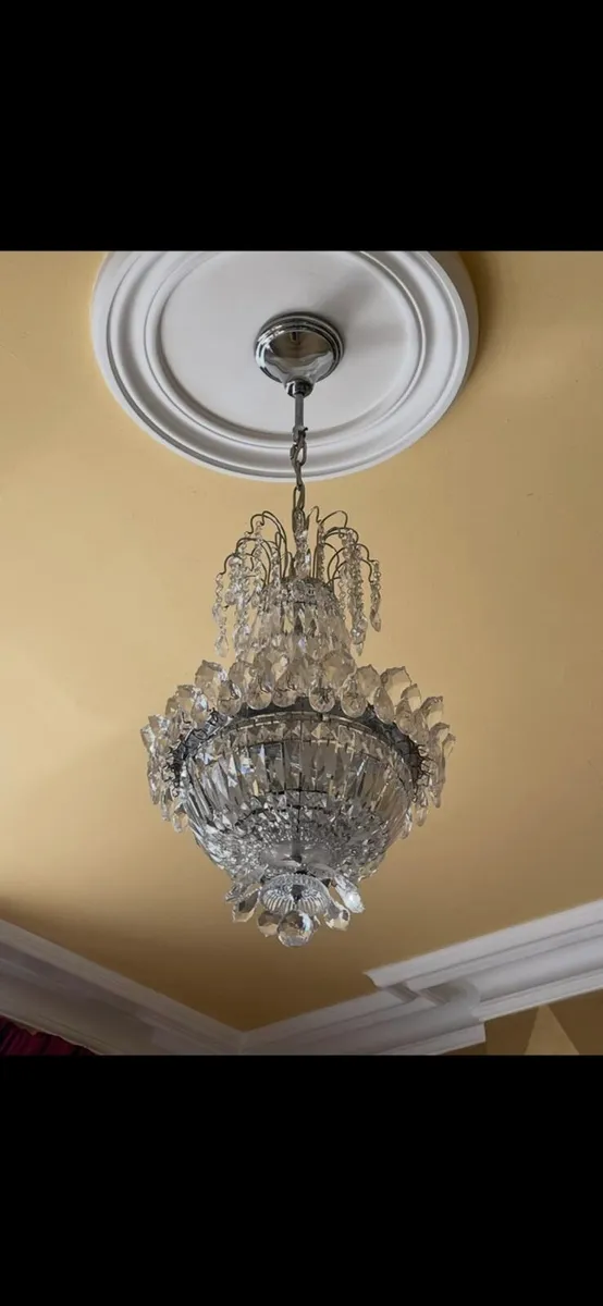 Glass Chandelier