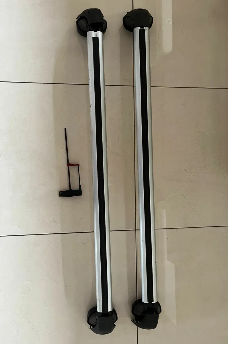 Genuine Toyota Hilux Roof Rack / Cross Bars - Alum - Image 4