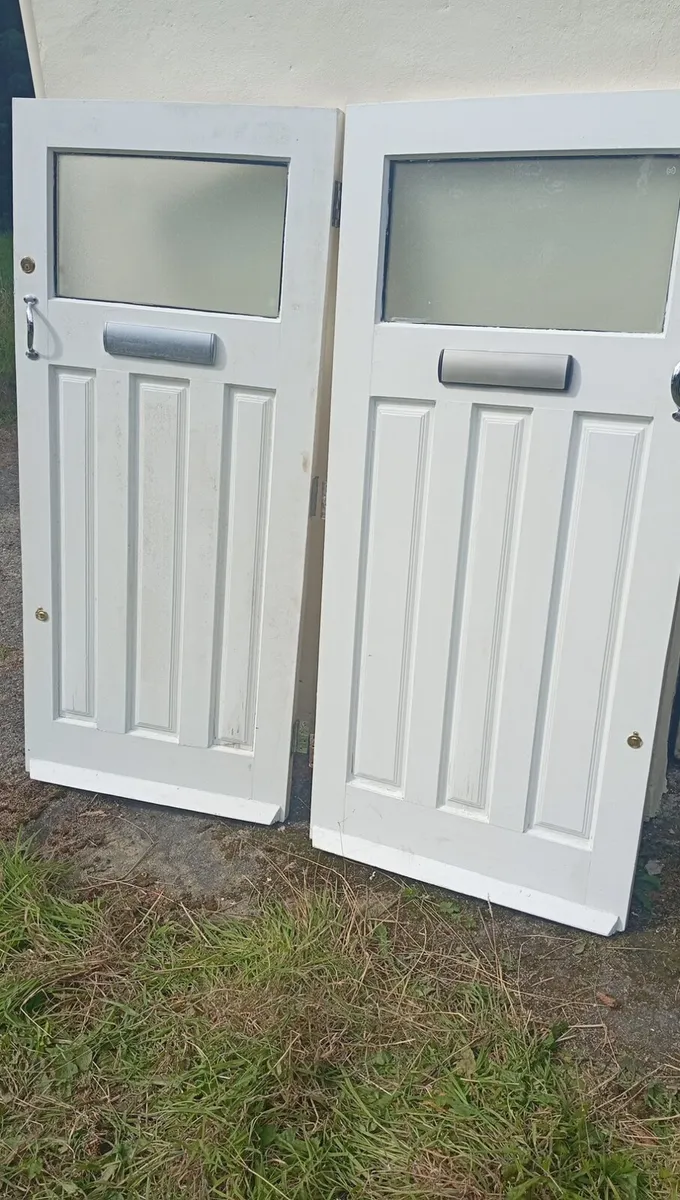 Timber doors - Image 1