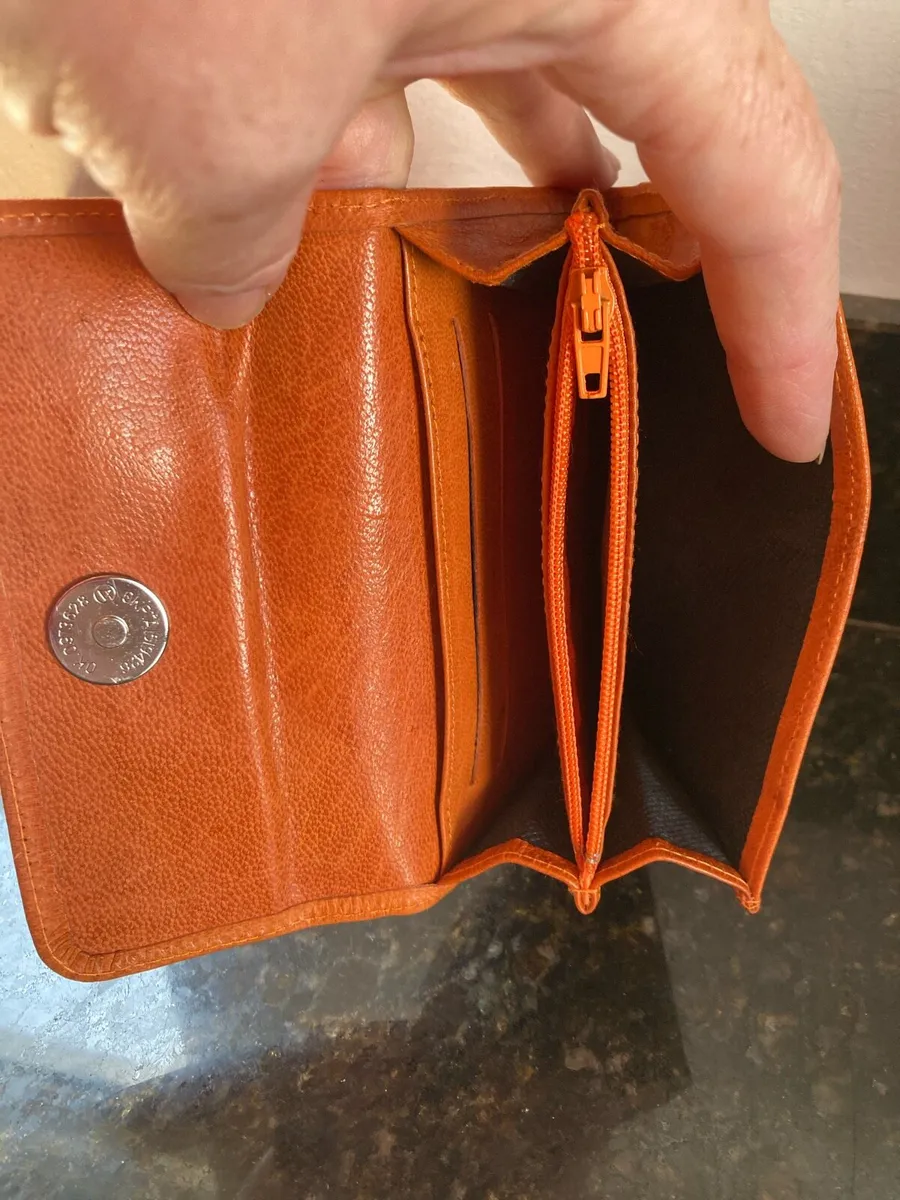 Leather Moroccan purse - Image 4