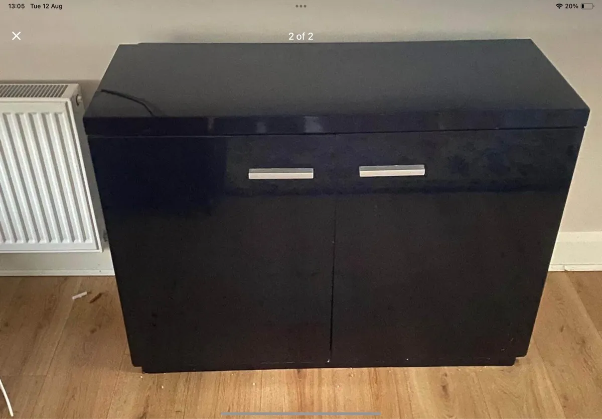 Sideboard with mirror - Image 1