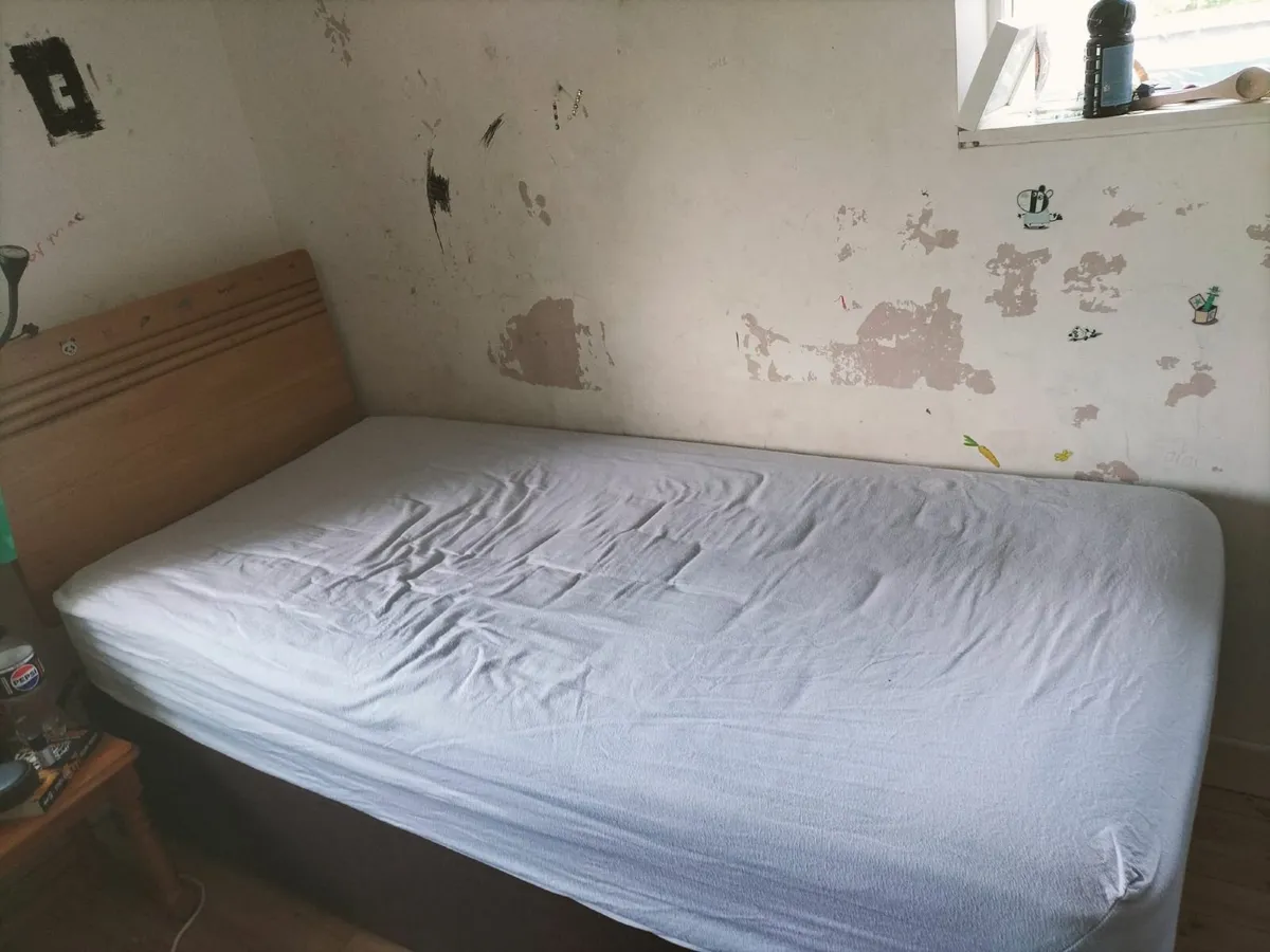 Single Bed & Mattress - Image 1