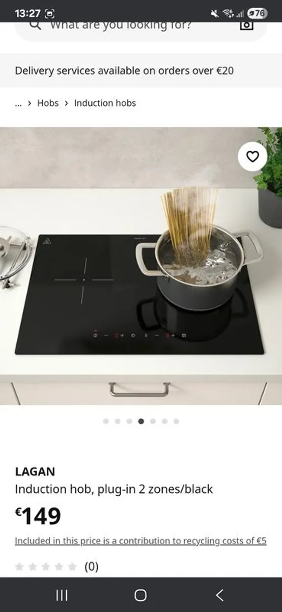 Plug in Induction Hob IKEA - Image 2
