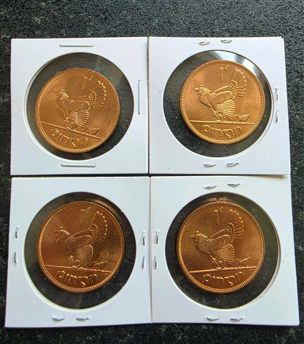 1968 irish penny's - Image 1