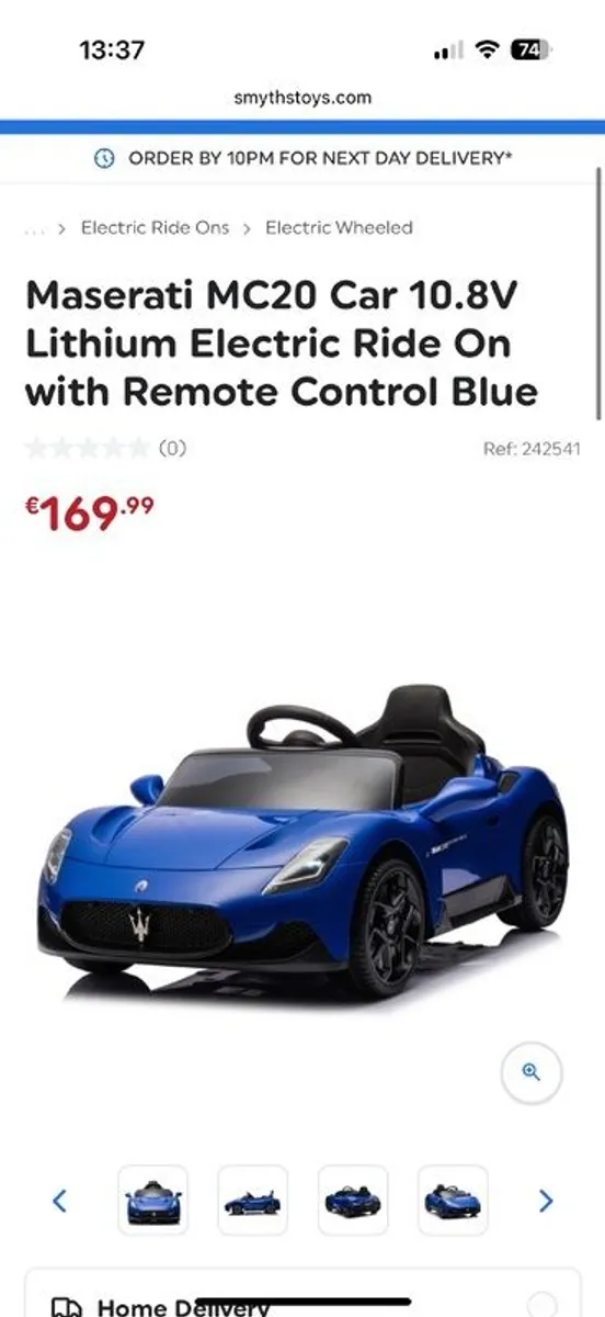 maserati ride on child car - Image 3