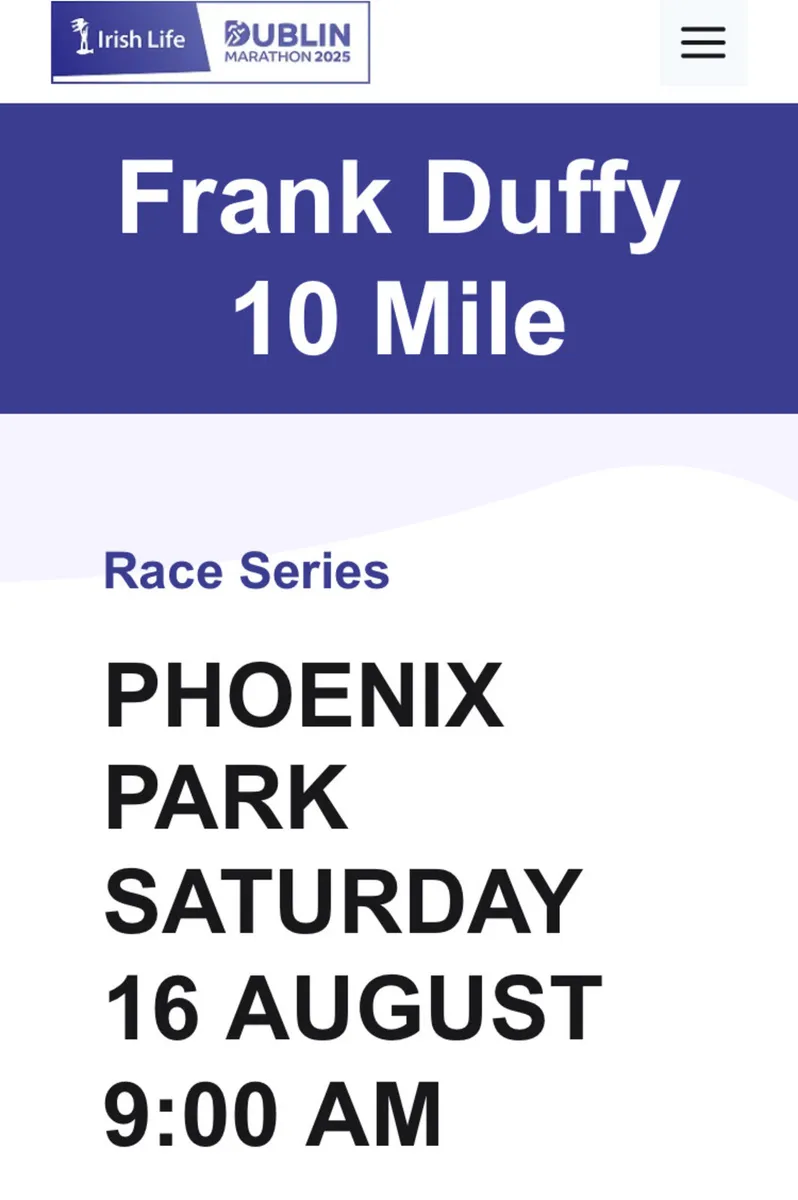 Frank Duffy 10 mile