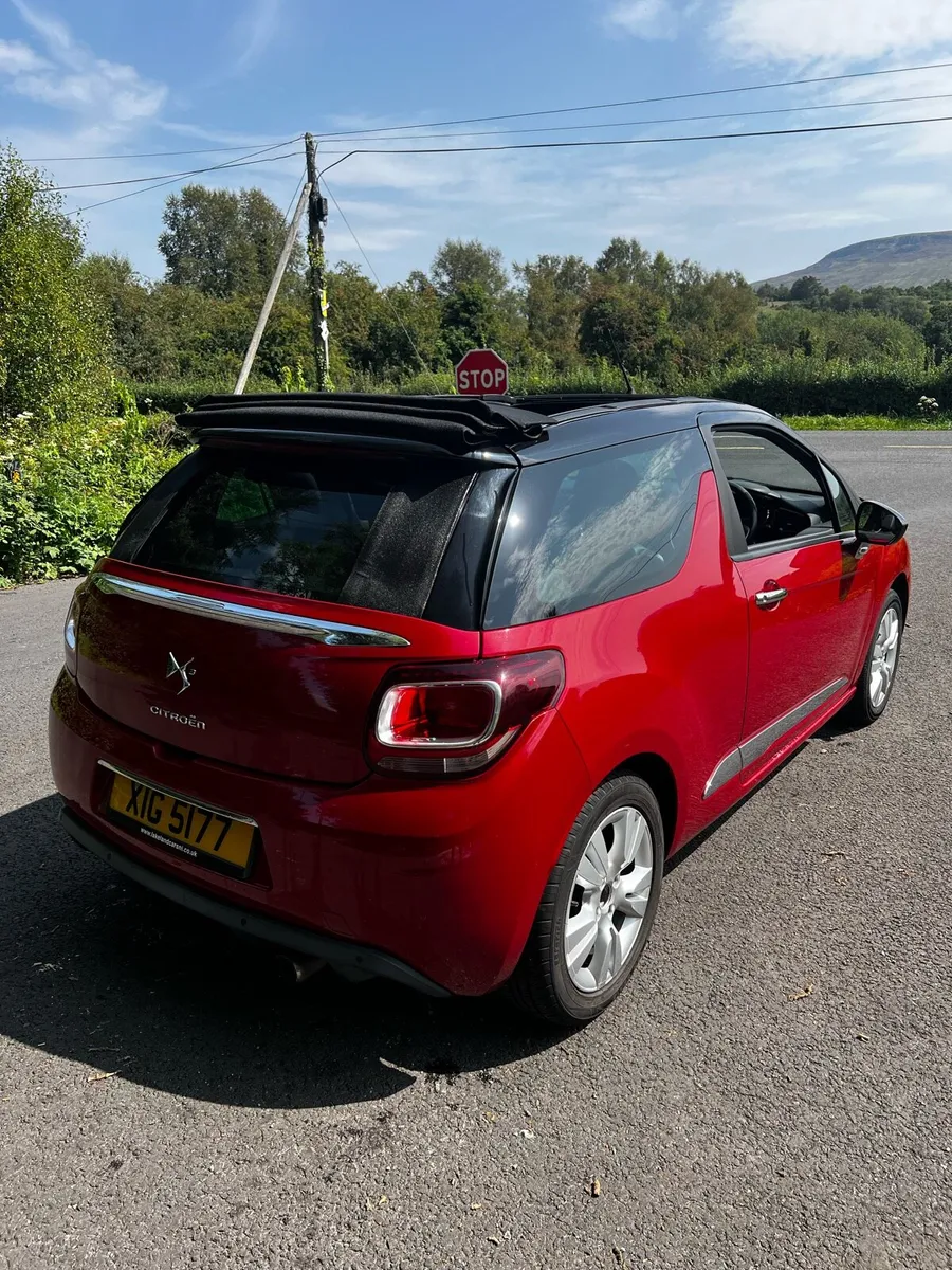 2013 Citroën DS3 convertible 1.6 VTI 75k miles - Image 2