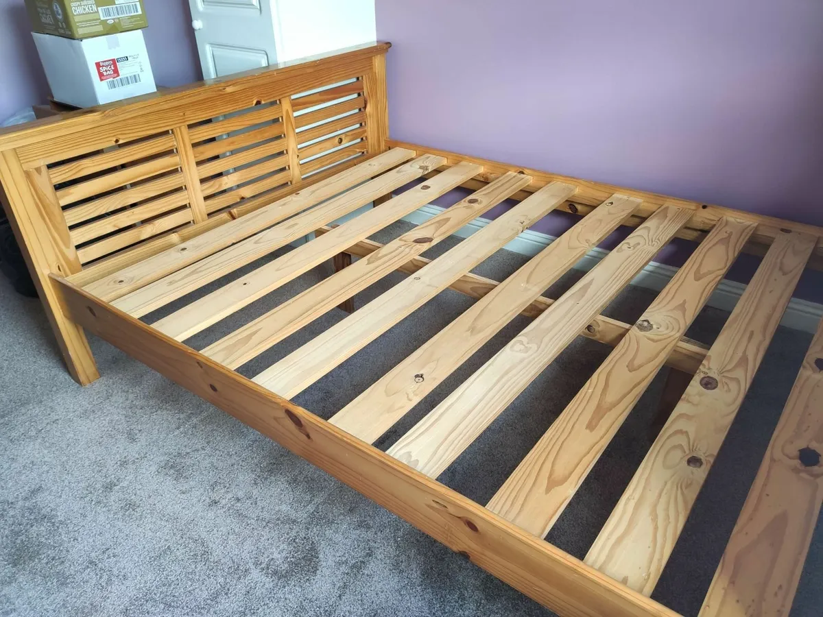 King size bed frame - Image 3