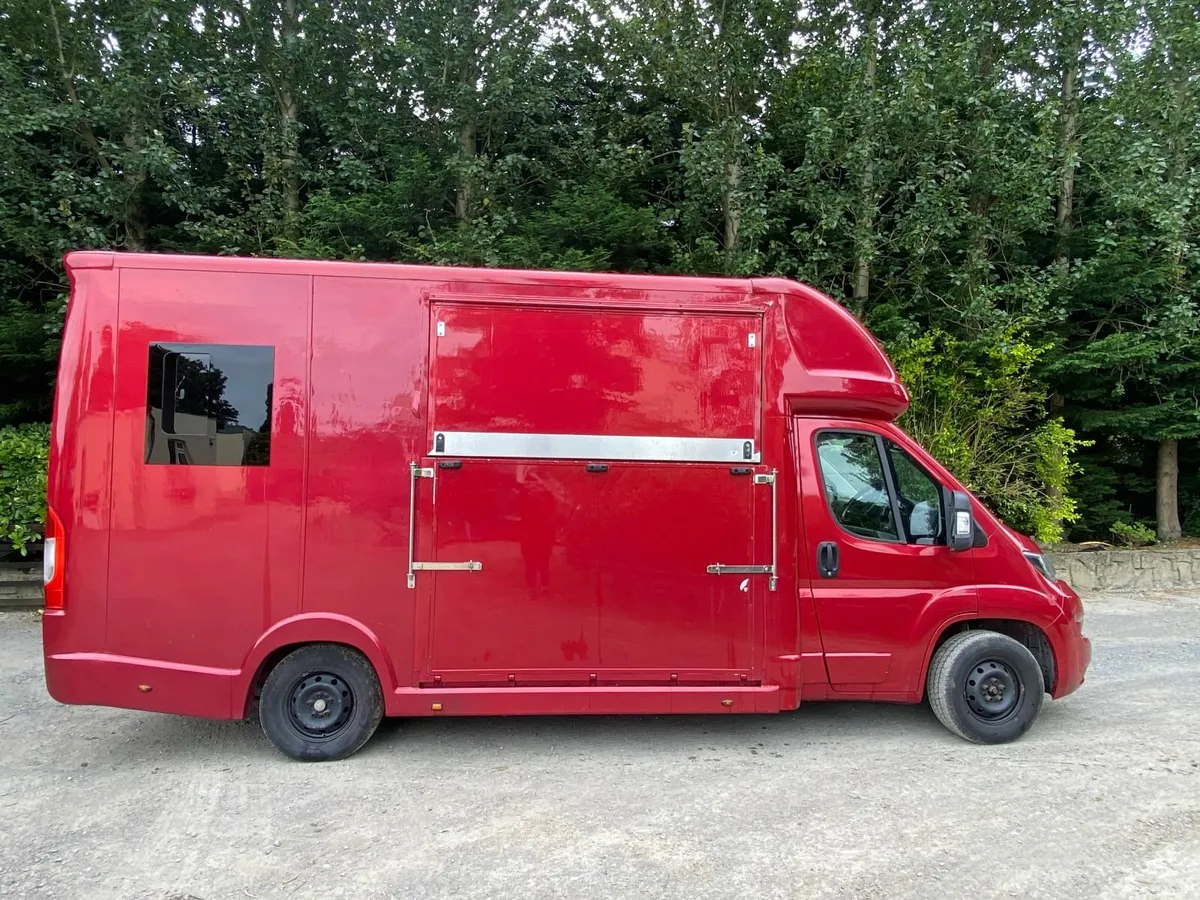 161 Peugeot Boxer 2 Horse Van - Image 2