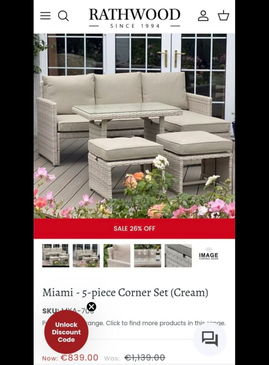 Rattan Garden Furniture - Image 3