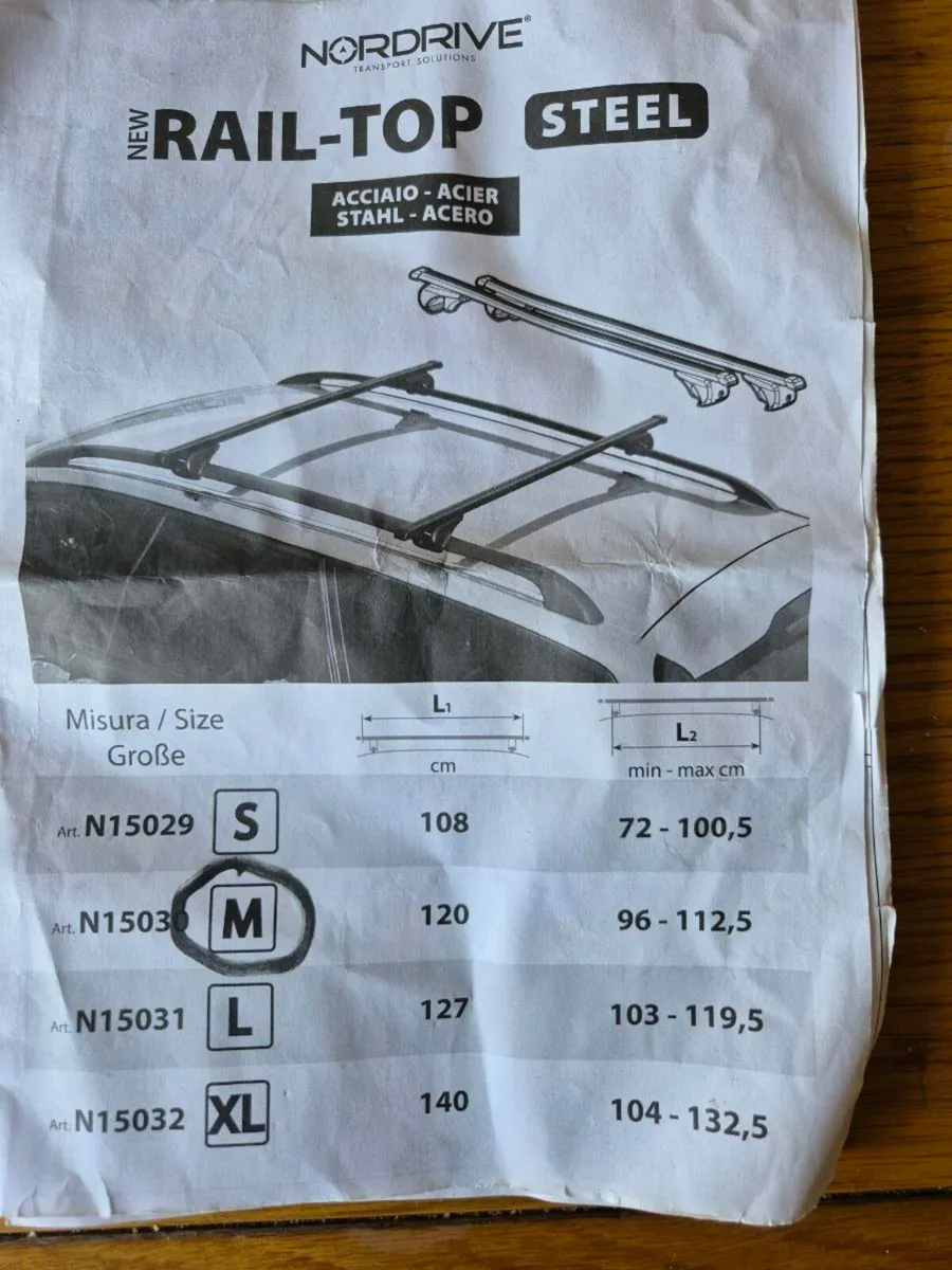Car Roof Rails - Image 1
