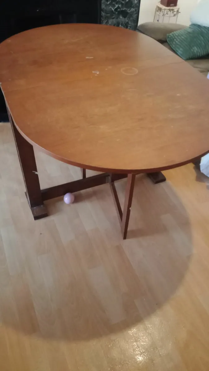 Foldable wooden table - Image 2
