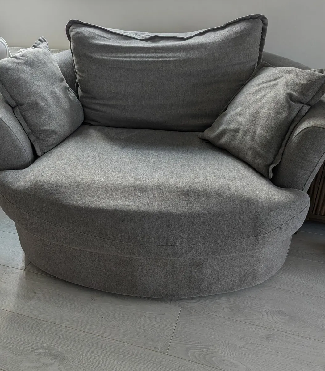 360 swivel Micheal Murphy loveseat. - Image 1