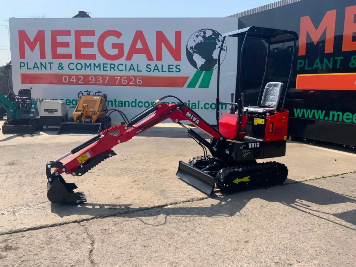 UNUSED 2025 MIVA Va13 MINI DIGGER......093w. - Image 3